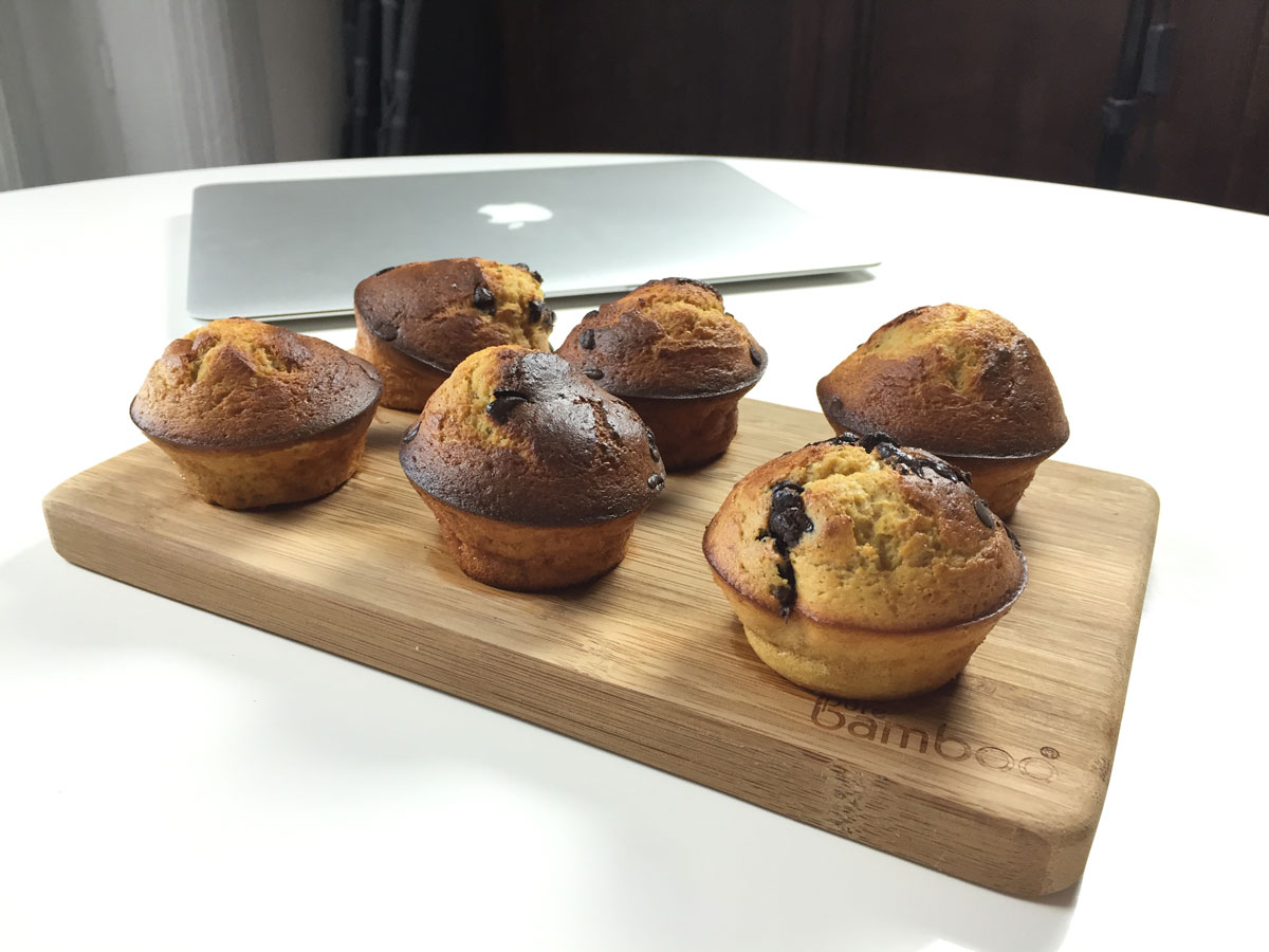 Muffins  la farine de pois chiche