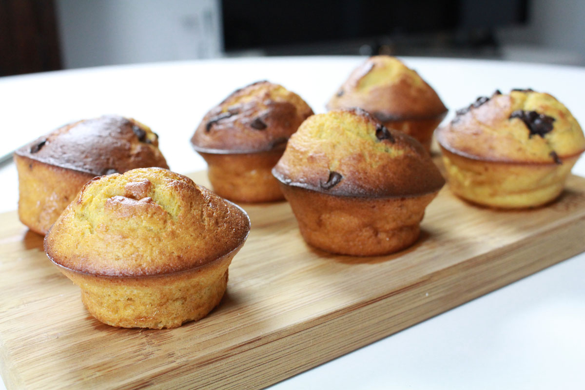 Muffins  la farine de pois chiche