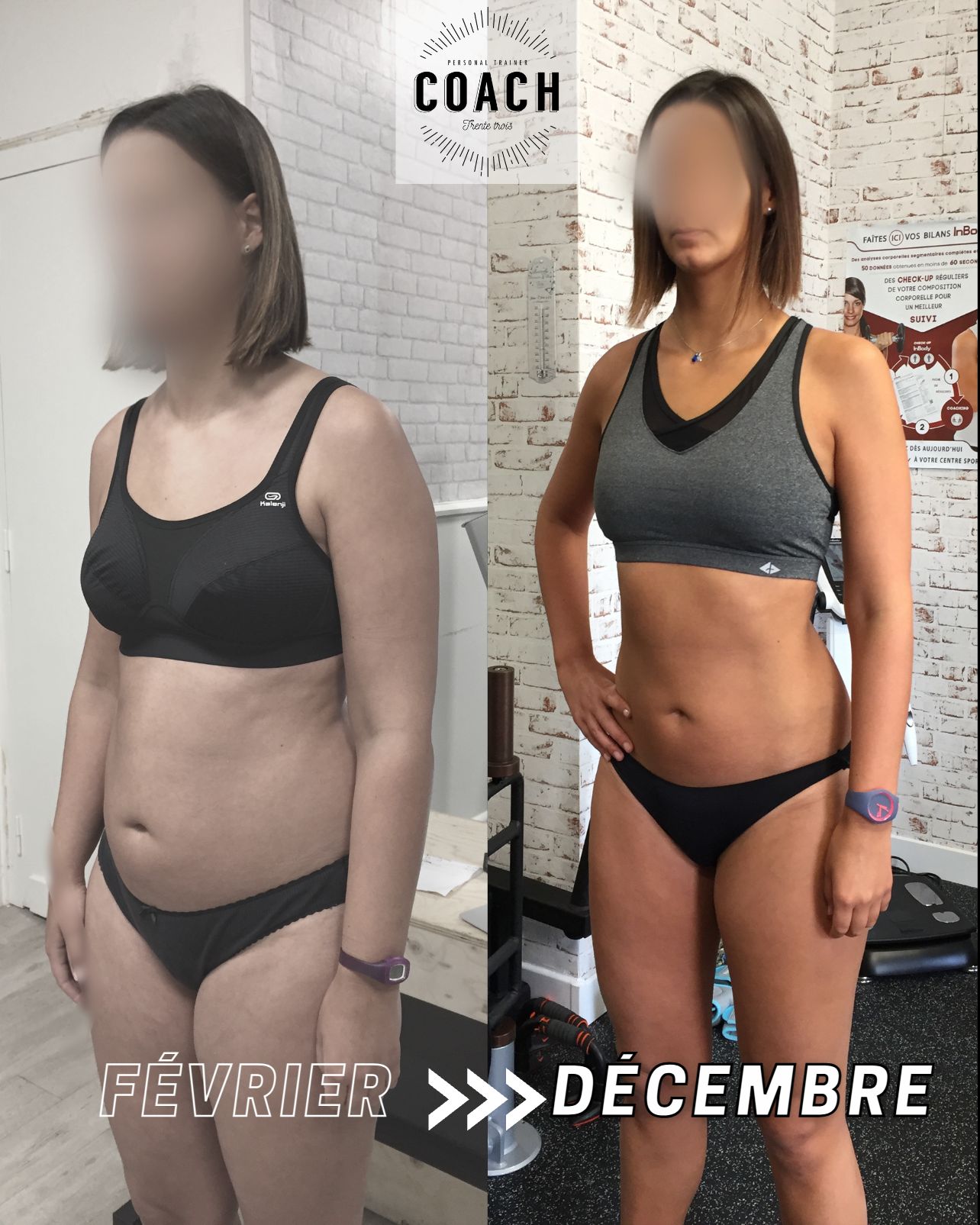 10 mois Transformation pour Marie T.